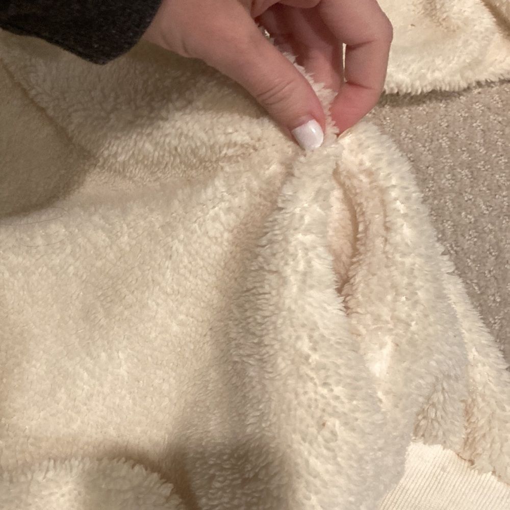 1/4 Zip Sherpa Fleece - Picture 6 of 8